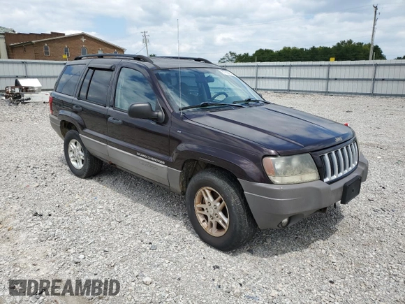 2004 Jeep Grand Cherokee Laredo with VIN 1J4GW48S64C121057, listed as a Copart auction lot 67765474 with 166,359 mi miles and Salvage title. Bid and sale history available at DreamBid. Image 4.