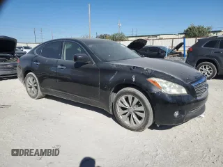 2012 Infiniti M37 with VIN JN1BY1ARXCM390142, listed as a Copart auction lot 76340224 with 144,506 mi miles and Clean Title. Bid and sale history available at carsss.com. Image 4.