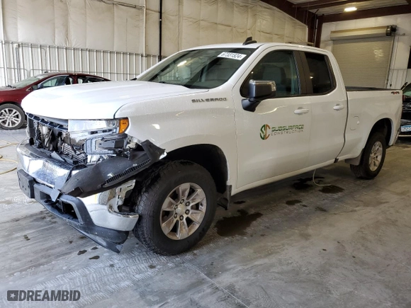 2019 Chevrolet Silverado 1500 LT with VIN 1GCRYDEKXKZ283491, listed as a Copart auction lot 67331524 with 132,067 mi miles and Salvage Title. Bid and sale history available at carsss.com. Image 1.