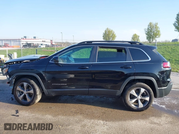2022 Jeep Cherokee Limited with VIN 1C4PJMDX1ND520783, listed as a IAAI auction lot 41989564 with 55,947 mi miles and . Bid and sale history available at DreamBid. Image 15.