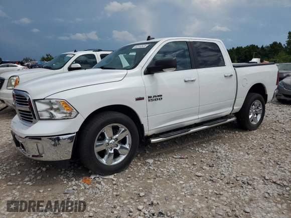 2017 Ram 1500 Big Horn with VIN 3C6RR7LT1HG751277, listed as a Copart auction lot 62312525 with 99,373 mi miles and Clean title. Bid and sale history available at DreamBid. Image 1.