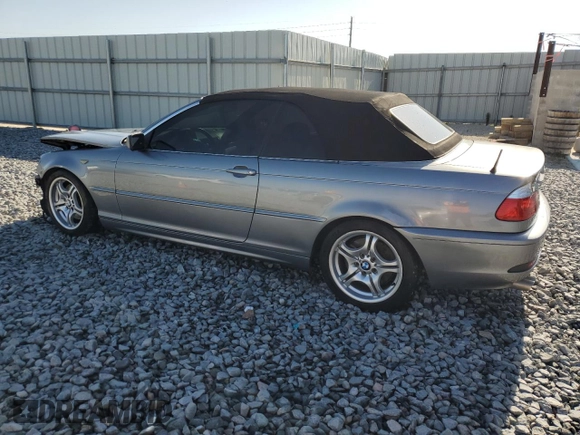 2005 BMW 3 Series 330Ci with VIN WBABW534X5PL51996, listed as a Copart auction lot 52525145 with 155,033 mi miles and Salvage Title. Bid and sale history available at carsss.com. Image 2.