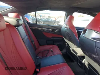 2016 Lexus GS F F with VIN JTHBP1BL5GA000497, listed as a Copart auction lot 87638915 with 43,939 mi miles and Salvage Title. Bid and sale history available at DreamBid. Image 10.