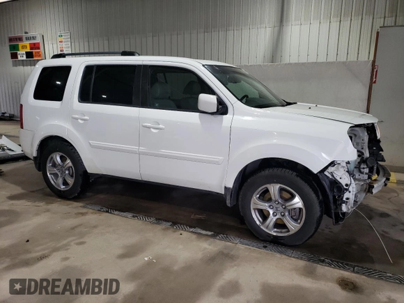 2012 Honda Pilot EX-L with VIN 5FNYF4H58CB036954, listed as a Copart auction lot 50565795 with 174,282 mi miles and Salvage Title. Bid and sale history available at DreamBid. Image 4.