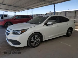 2021 Subaru Legacy Premium with VIN 4S3BWAF62M3010588, listed as a Copart auction lot 54443195 with 96,008 mi miles and Salvage title. Bid and sale history available at DreamBid. Image 1.