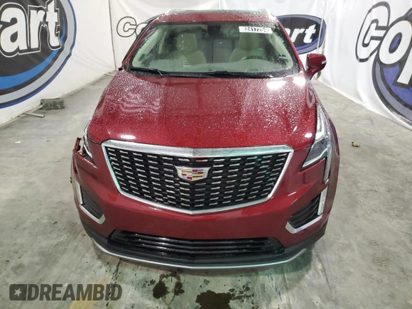 2024 Cadillac XT5 FWD Premium Luxury with VIN 1GYKNCRSXRZ728198, listed as a Copart auction lot 82417294 with 14,163 mi miles and Clean Title. Bid and sale history available at carsss.com. Image 5.