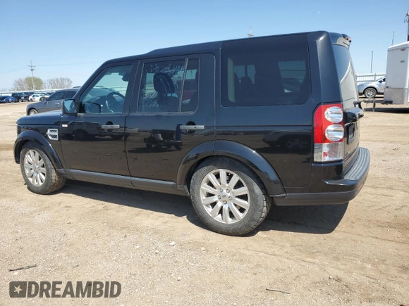 2013 Land Rover LR4 HSE with VIN SALAG2D46DA657158, listed as a Copart auction lot 55273205 with 127,750 mi miles and Salvage title. Bid and sale history available at DreamBid. Image 2.