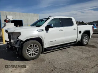 2020 GMC Sierra 1500 with VIN 3GTU8BED0LG323322, listed as a Copart auction lot 50970305 with 145,774 mi miles and Salvage Title. Bid and sale history available at DreamBid. Image 1.