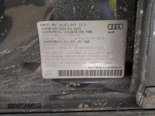 2018 Audi allroad Premium Plus with VIN WA18NBF47JA088819, listed as a Copart auction lot 42491575 with 84,866 mi miles and Salvage Title. Bid and sale history available at carsss.com. Image 13.
