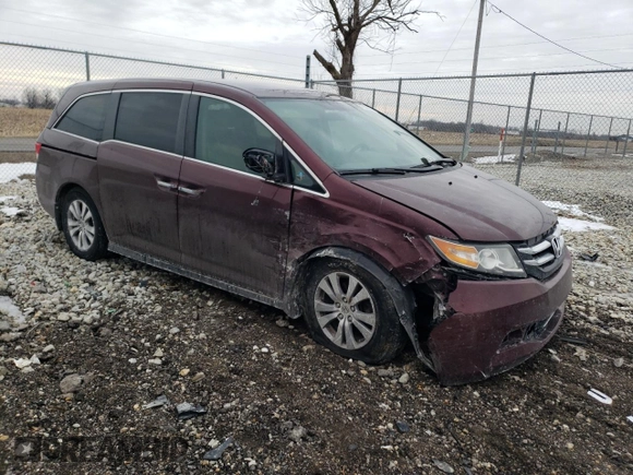 2017 Honda Odyssey SE with VIN 5FNRL5H39HB026684, listed as a Copart auction lot 46388465 with 176,311 mi miles and Non Repairable. Bid and sale history available at carsss.com. Image 4.
