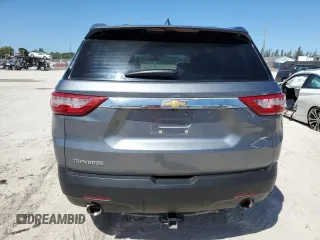 2020 Chevrolet Traverse LS z VIN 1GNERFKW2LJ186730, wystawiony jako Copart lot #49952995 z przebiegiem 35 199 mil mil oraz Szkoda całkowita • Salvage title. Historia ofert i sprzedaży dostępna na DreamBid. Obrazek 6.