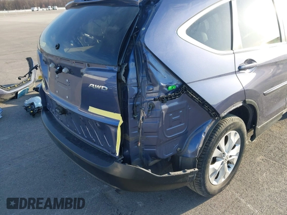 2014 Honda CR-V EX-L with VIN 2HKRM4H74EH607257, listed as a IAAI auction lot 41801147 with 67,145 mi miles. Bid and sale history available at carsss.com. Image 20.