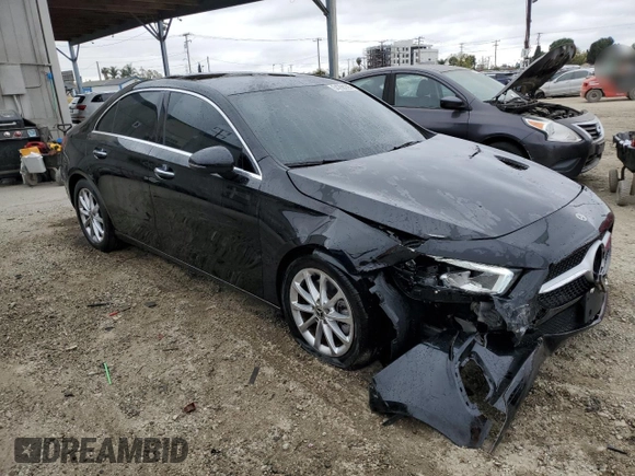 2020 Mercedes-Benz A 220 with VIN WDD3G4EB8LW038657, listed as a Copart auction lot 54268225 with 15,153 mi miles and Salvage title. Bid and sale history available at DreamBid. Image 4.