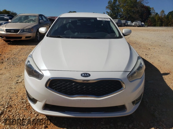 2014 Kia Cadenza Premium with VIN KNALN4D76E5131941, listed as a Copart auction lot 77544574 with 128,514 mi miles and Salvage Title. Bid and sale history available at carsss.com. Image 5.