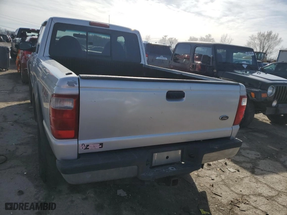 2003 Ford Ranger XL Fleet with VIN 1FTZR45E93TA38273, listed as a Copart auction lot 43724835 with 156,039 mi miles and Salvage Title. Bid and sale history available at carsss.com. Image 6.