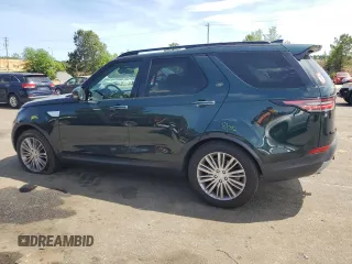 2017 Land Rover Discovery HSE Luxury z VIN SALRHBBV0HA037312, wystawiony jako Copart lot #54817455 z przebiegiem 62 839 mil mil oraz Szkoda całkowita • Salvage title. Historia ofert i sprzedaży dostępna na DreamBid. Obrazek 2.