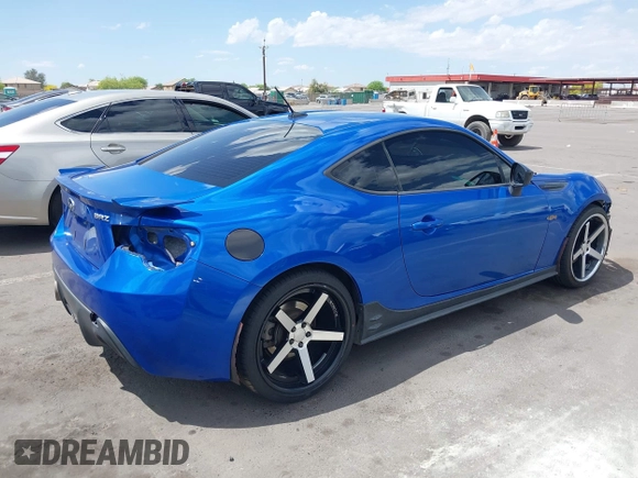 2013 Subaru BRZ Limited with VIN JF1ZCAC14D1604424, listed as a IAAI auction lot 42027795 with 89,269 mi miles. Bid and sale history available at carsss.com. Image 4.
