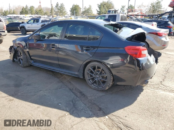 2021 Subaru WRX Premium with VIN JF1VA1C64M9802762, listed as a Copart auction lot 47588295 with 50,808 mi miles and Salvage Title. Bid and sale history available at carsss.com. Image 2.