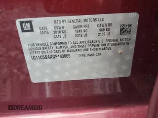 2016 Chevrolet Malibu Limited LT with VIN 1G11C5SAXGF143665, listed as a Copart auction lot 73856494 with 92,557 mi miles and Salvage Title. Bid and sale history available at carsss.com. Image 13.