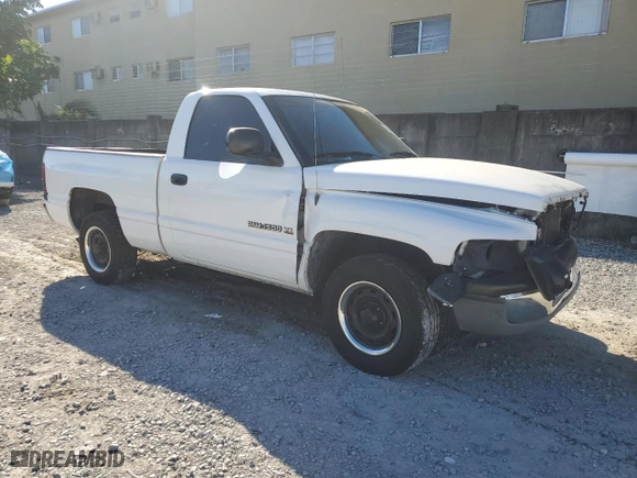 2001 Dodge Ram 1500 Work Special with VIN 1B7HC16X61S294319, listed as a Copart auction lot 47917905 with 158,118 mi miles and Salvage Title. Bid and sale history available at carsss.com. Image 4.