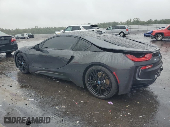 2016 BMW i8 z VIN WBY2Z2C50GV674727, wystawiony jako Copart lot #73131834 z przebiegiem 60 860 mil mil oraz Szkoda całkowita • Salvage title. Historia ofert i sprzedaży dostępna na DreamBid. Obrazek 2.