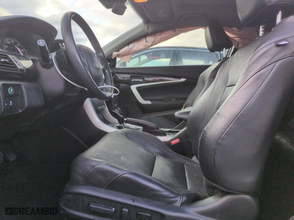 2014 Honda Accord Coupe EX-L with VIN 1HGCT2B8XEA002697, listed as a Copart auction lot 47836225 with NaN miles and Salvage Title. Bid and sale history available at carsss.com. Image 7.