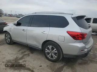 2020 Nissan Pathfinder SV with VIN 5N1DR2BN7LC602470, listed as a Copart auction lot 46803775 with 82,313 mi miles and Salvage Title. Bid and sale history available at carsss.com. Image 2.