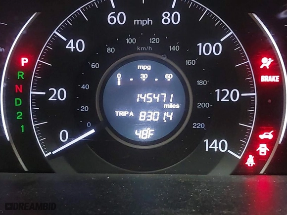 2013 Honda CR-V LX with VIN 2HKRM4H35DH616528, listed as a IAAI auction lot 41929011 with 145,471 mi miles. Bid and sale history available at carsss.com. Image 15.