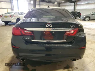 2018 Infiniti Q70 Luxe с VIN JN1BY1PR1JM370429, выставлен на аукционе Copart как лот 61178185 с пробегом 48 972 миль миль и Списание • Salvage title. История ставок и продаж доступна на DreamBid. Изображение 6.
