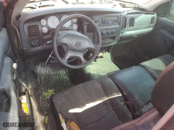 2003 Dodge Ram 1500 ST with VIN 1D7HA16N63J626679, listed as a Copart auction lot 76151394 with 190,626 mi miles and Salvage Title. Bid and sale history available at carsss.com. Image 8.