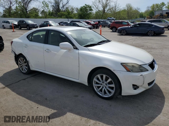 2006 Lexus IS 250 z VIN JTHCK262962002644, wystawiony jako Copart lot #54431915 z przebiegiem 156 973 mil mil oraz Szkoda całkowita • Salvage title. Historia ofert i sprzedaży dostępna na DreamBid. Obrazek 4.