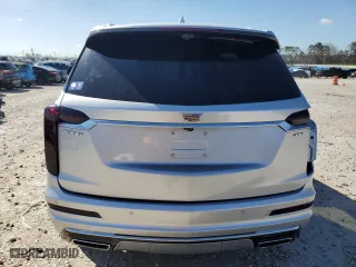 2020 Cadillac XT6 FWD Premium Luxury with VIN 1GYKPERSXLZ218589, listed as a Copart auction lot 46632615 with 57,876 mi miles and Clean Title. Bid and sale history available at carsss.com. Image 6.
