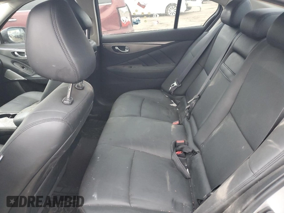 2017 Infiniti Q50 2.0t Sport with VIN JN1CV7AR7HM682824, listed as a Copart auction lot 83357614 with 49,973 mi miles and Clean Title. Bid and sale history available at carsss.com. Image 10.
