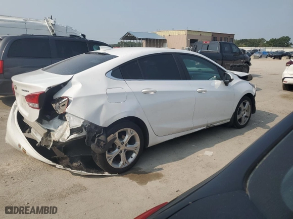 2019 Chevrolet Cruze Premier with VIN 1G1BF5SM4K7101257, listed as a Copart auction lot 64377994 with 120,813 mi miles and Salvage Title. Bid and sale history available at carsss.com. Image 3.