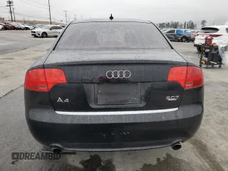 2008 Audi A4 2.0T с VIN WAUDF78E68A078830, выставлен на аукционе Copart как лот 50652695 с пробегом 110 898 миль миль и Списание • Salvage title. История ставок и продаж доступна на DreamBid. Изображение 6.