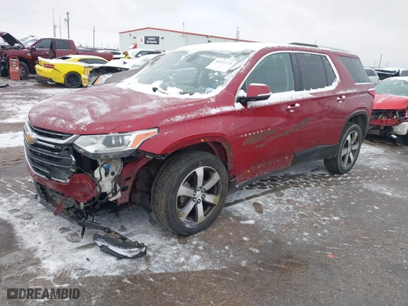 2018 Chevrolet Traverse LT Leather with VIN 1GNERHKW5JJ226081, listed as a IAAI auction lot 41281579 with 87,169 mi miles. Bid and sale history available at carsss.com. Image 17.
