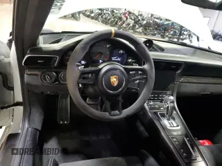 2019 Porsche 911 GT3 RS with VIN WP0AF2A94KS165326, listed as a Copart auction lot 76881844 with 9,991 mi miles and Salvage Title. Bid and sale history available at DreamBid. Image 6.