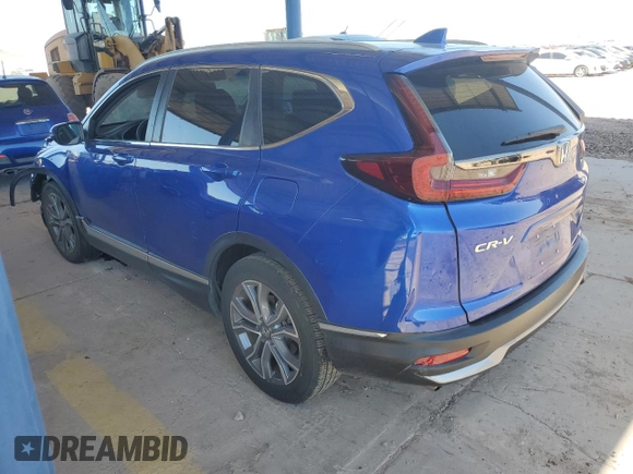 2020 Honda CR-V Touring z VIN 7FARW1H96LE007107, wystawiony jako Copart lot #57894425 z przebiegiem 75 952 mil mil oraz Szkoda całkowita • Salvage title. Historia ofert i sprzedaży dostępna na DreamBid. Obrazek 2.