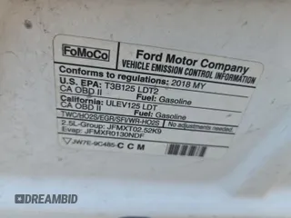 2018 Ford Transit Connect XLT with VIN NM0LS7F78J1369508, listed as a IAAI auction lot 42554159 with 280,165 mi miles and . Bid and sale history available at DreamBid. Image 20.