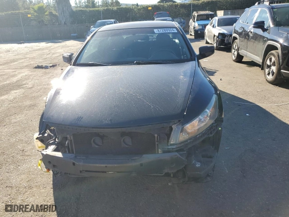 2009 Honda Accord Cpe EX-L with VIN 1HGCS22859A003443, listed as a Copart auction lot 87280924 with NaN miles and Salvage Title. Bid and sale history available at carsss.com. Image 5.