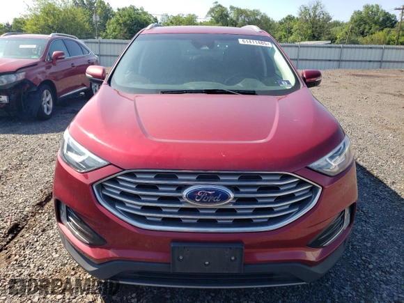 2019 Ford Edge SEL with VIN 2FMPK4J90KBC31202, listed as a Copart auction lot 61411485 with 93,524 mi miles and Clean title. Bid and sale history available at DreamBid. Image 5.