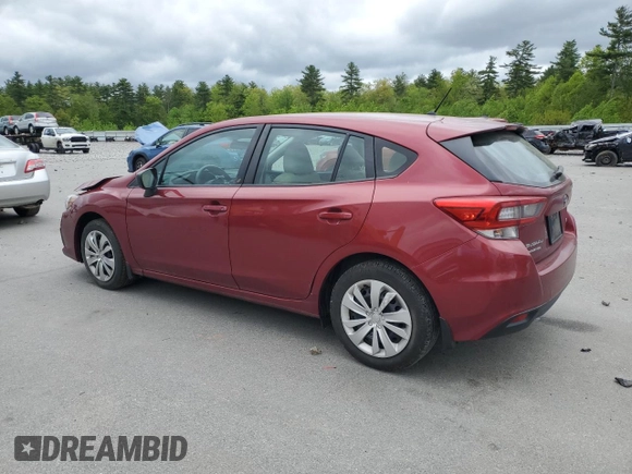 2021 Subaru Impreza z VIN 4S3GTAB65M3709458, wystawiony jako Copart lot #57579765 z przebiegiem 25 552 mil mil oraz Szkoda całkowita • Salvage title. Historia ofert i sprzedaży dostępna na DreamBid. Obrazek 2.