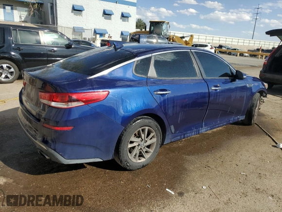 2020 Kia Optima LX with VIN 5XXGT4L35LG394519, listed as a Copart auction lot 53038005 with 157,720 mi miles and Clean Title. Bid and sale history available at carsss.com. Image 3.