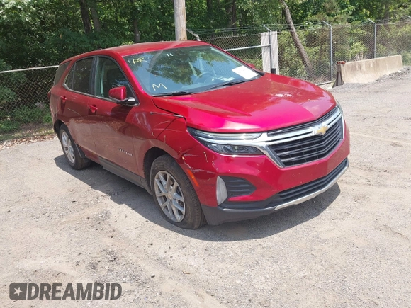 2023 Chevrolet Equinox LT z VIN 3GNAXKEG4PS207969, wystawiony jako IAAI lot #42554498 z przebiegiem 51 349 mil mil oraz . Historia ofert i sprzedaży dostępna na DreamBid. Obrazek 1.
