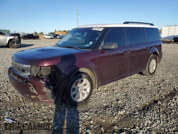 2011 Ford Flex SE with VIN 2FMGK5BC7BBD19504, listed as a Copart auction lot 89270525 with 185,528 mi miles and Salvage Title. Bid and sale history available at carsss.com. Image 1.