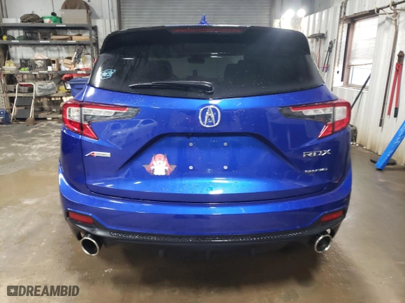 2020 Acura RDX w/A-Spec Pkg with VIN 5J8TC2H63LL015301, listed as a Copart auction lot 42997995 with 39,150 mi miles and Salvage Title. Bid and sale history available at carsss.com. Image 6.