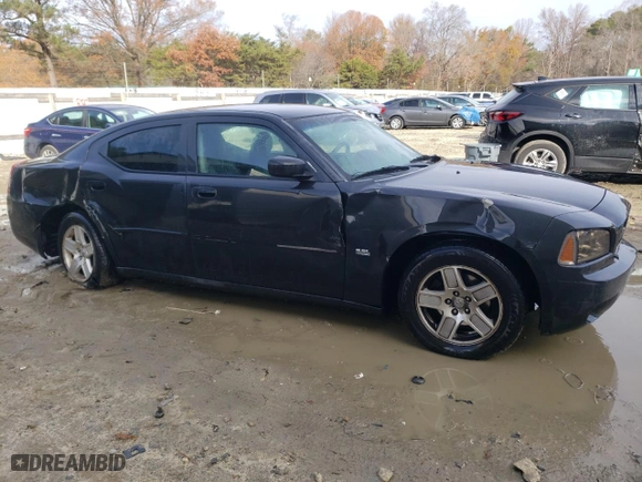 2007 Dodge Charger with VIN 2B3KA43G07H768641, listed as a Copart auction lot 81420514 with 180,763 mi miles and Salvage Title. Bid and sale history available at carsss.com. Image 4.