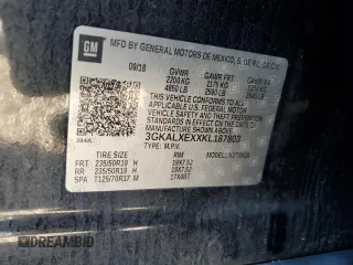 2019 GMC Terrain Denali with VIN 3GKALXEXXKL187803, listed as a Copart auction lot 78712724 with 73,542 mi miles and Salvage Title. Bid and sale history available at carsss.com. Image 15.