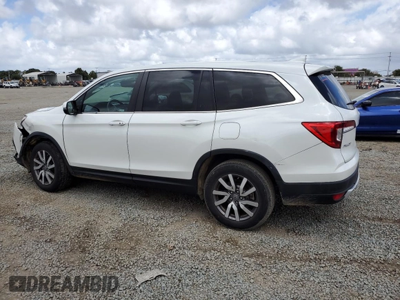2021 Honda Pilot EX-L z VIN 5FNYF5H51MB035569, wystawiony jako Copart lot #51542935 z przebiegiem 33 281 mil mil oraz Szkoda całkowita • Salvage title. Historia ofert i sprzedaży dostępna na DreamBid. Obrazek 2.