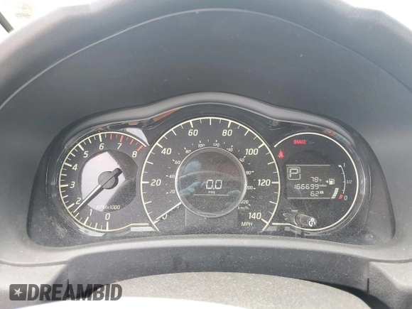 2015 Nissan Note SV with VIN 3N1CE2CP2FL447320, listed as a Copart auction lot 54494125 with 166,699 mi miles and Salvage Title. Bid and sale history available at DreamBid. Image 9.